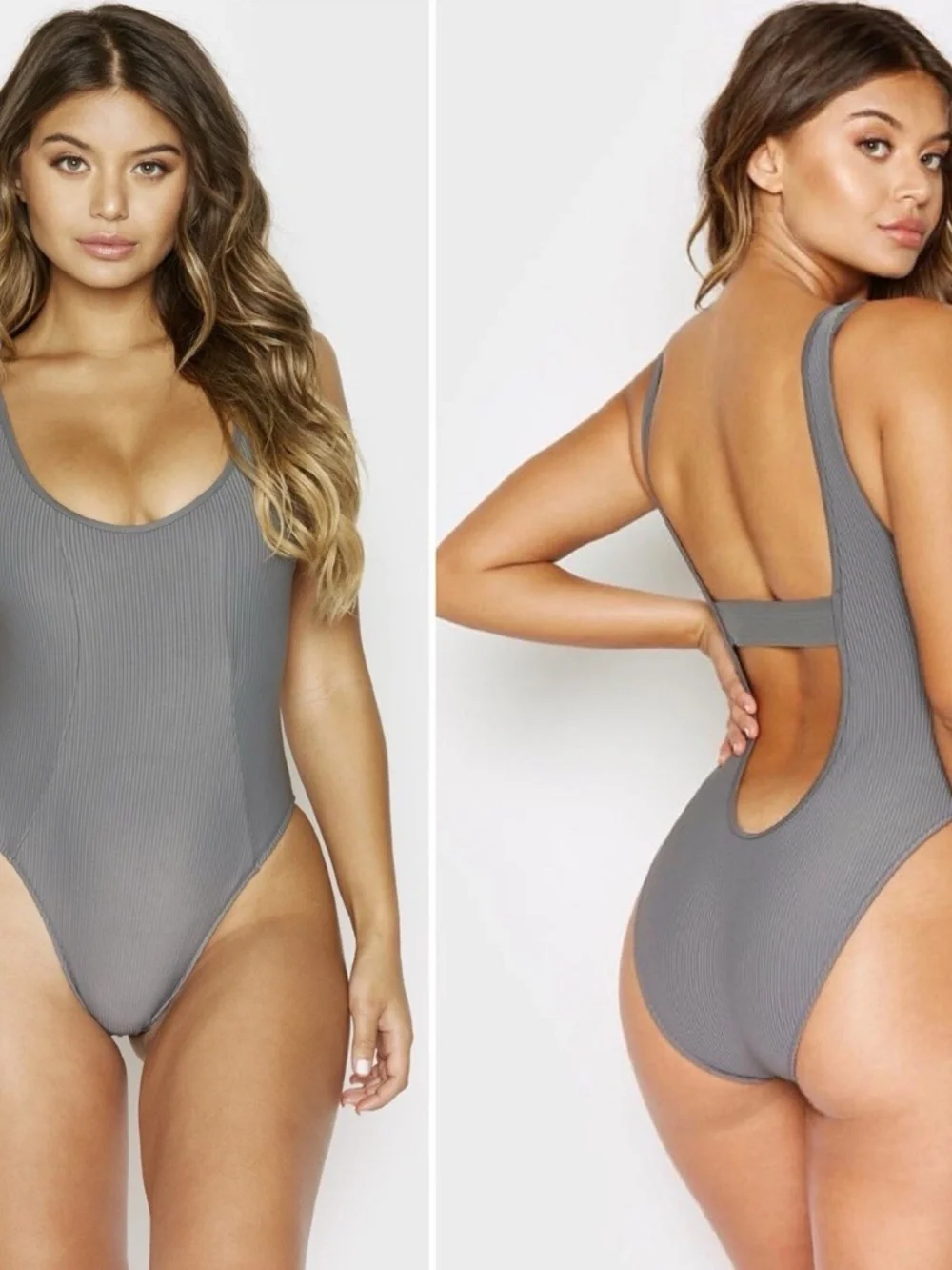 NWT FRANKIES BIKINI ANDI ONE-PIECE XS CAVIAR